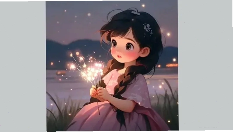 Avatar màu tóc ấn tượng Ảnh avatar đẹp cho con gái anime phối màu tóc lạ