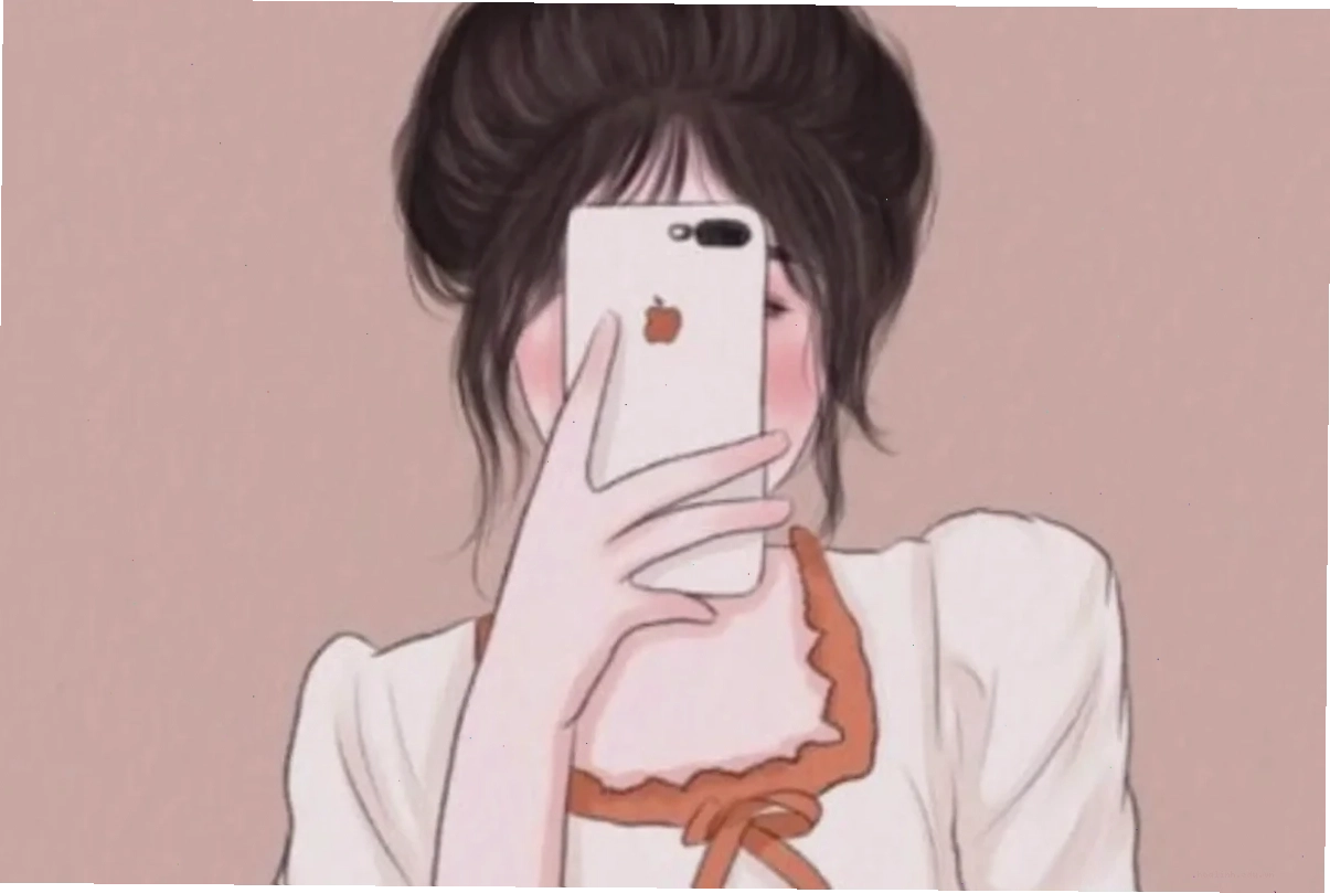 Avatar tóc mượt mà Ảnh avatar đẹp cho con gái anime với mái tóc mềm