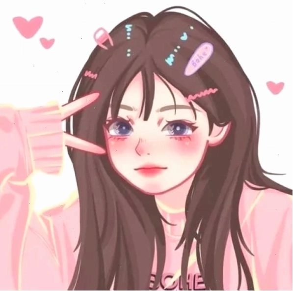 Ảnh avatar anime trong trẻo Ảnh avatar đẹp cho con gái phong cách hoạt hình trong trẻo