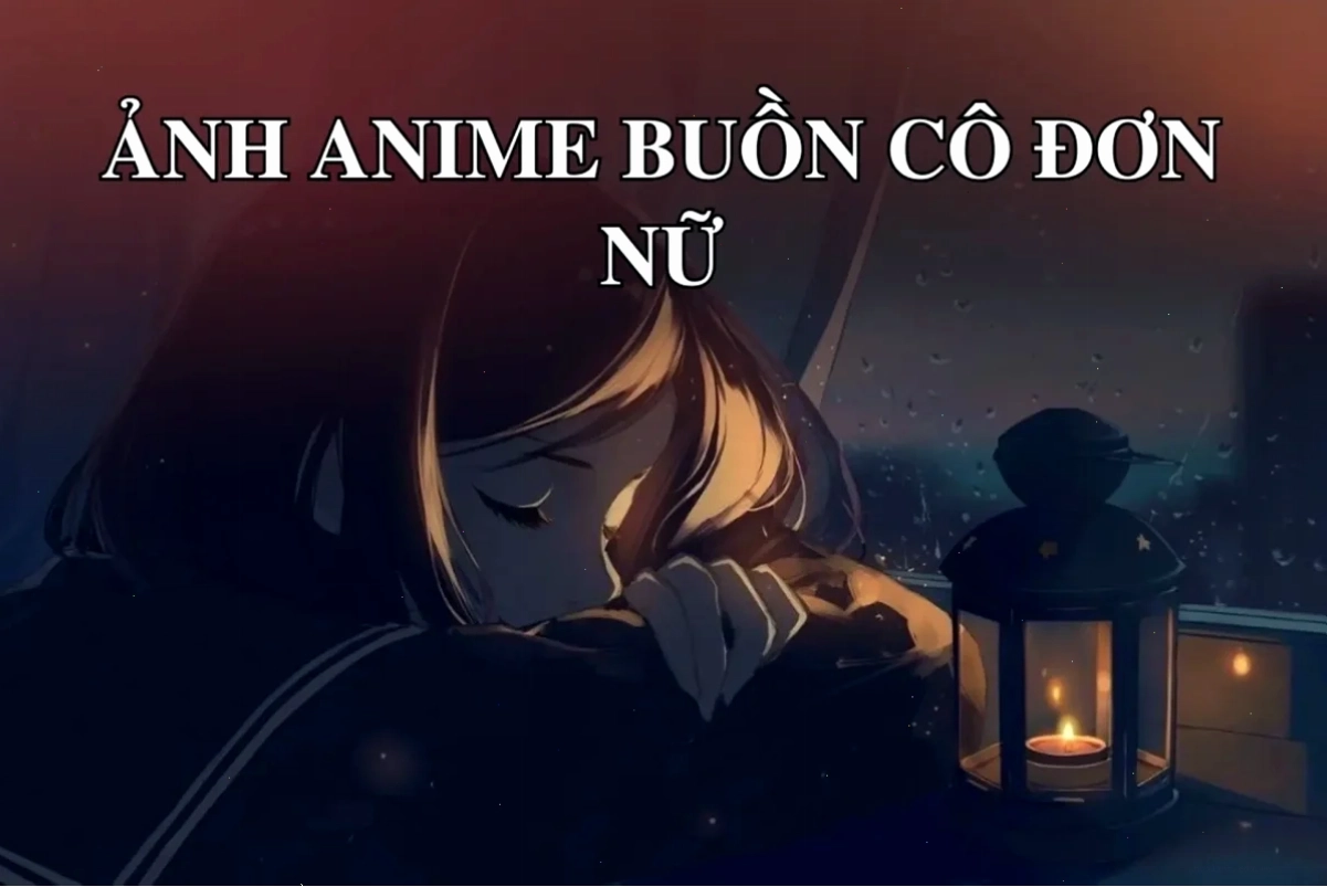 ảnh cô đơn buồn con gái góc nhìn xa