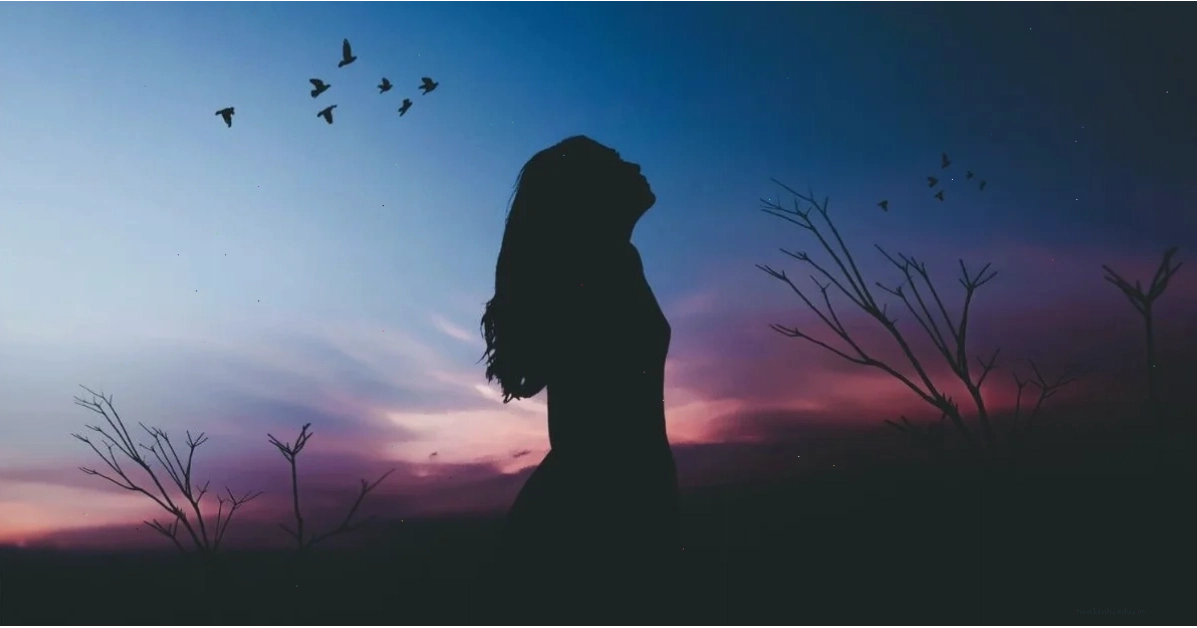 Ảnh cô gái cô đơn hoạt hình ảnh cô gái cô đơn hoạt hình ngắm trời