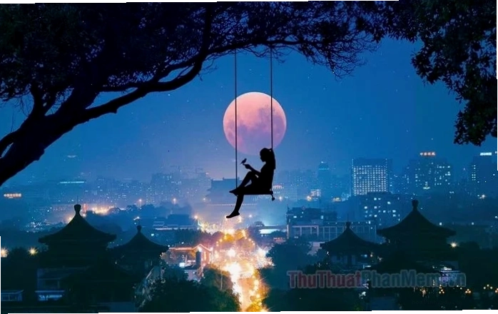 ảnh đại diện cô gái phong cách hiện đại