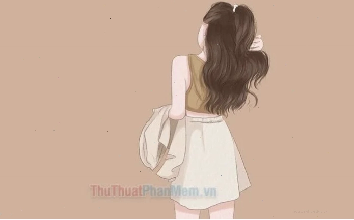 ảnh đại diện cô gái trong rừng