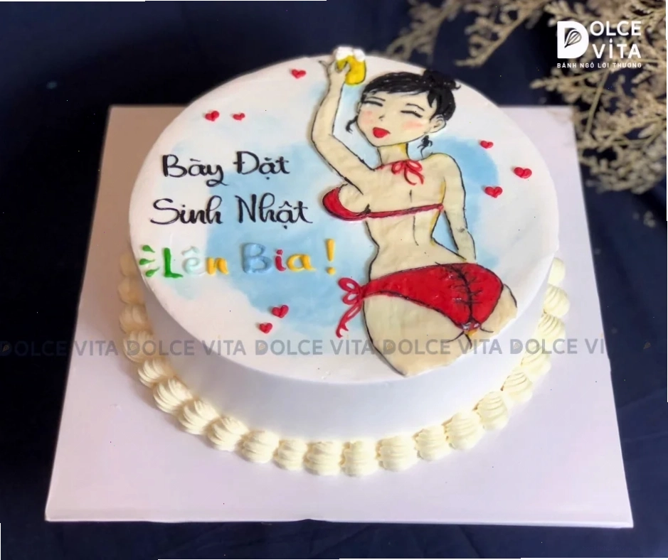 ảnh gái đẹp bikini chúc mừng sinh nhật năng động