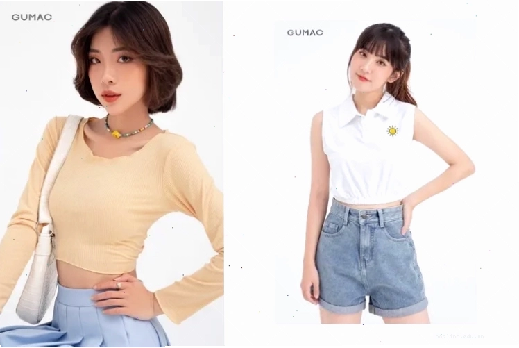 Ảnh gái mặc croptop đẹp