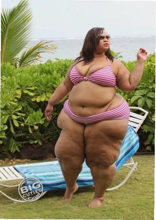 ảnh gái mập mặc bikini áo yếm