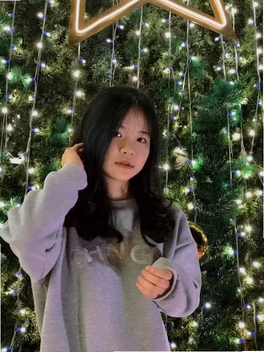 ảnh gái xinh dễ thương việt nam đồ caro