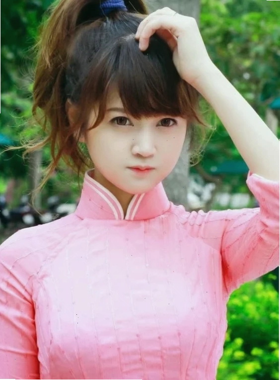 ảnh gái xinh dễ thương việt nam hoa tím