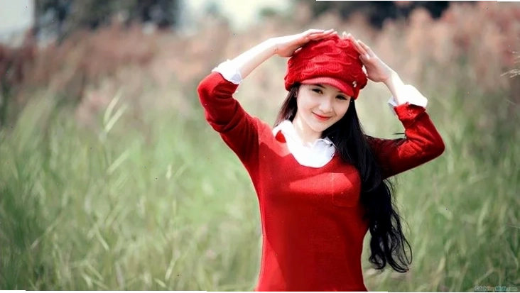 ảnh gái xinh vn thiếu nữ với áo dài truyền thống