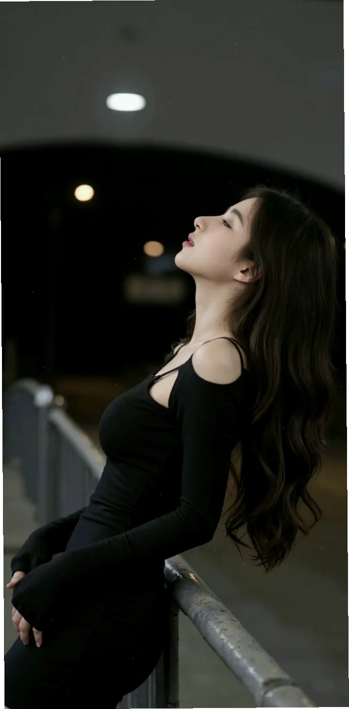 Gái xinh lung linh ảnh nền gái sexy ban đêm