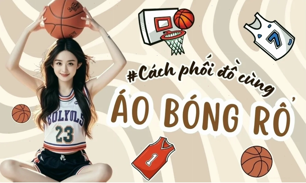 Áo bóng rổ phối cùng trang sức