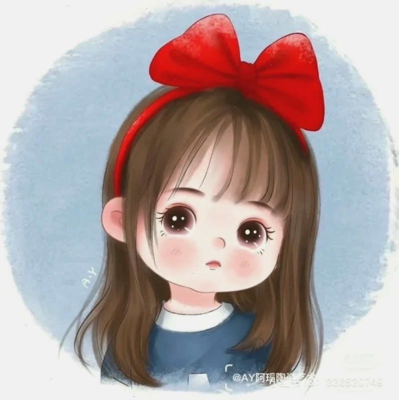 avatar gái dễ thương pastel dịu