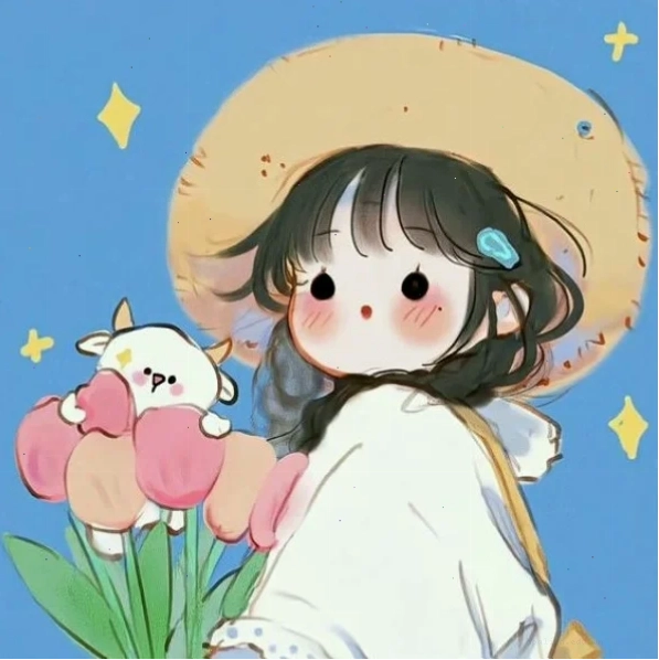avatar gái dễ thương với mắt long lanh