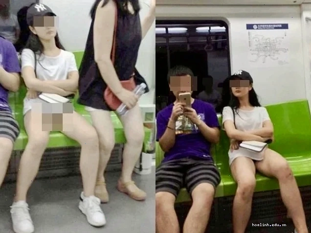 bạn gái không mặc đồ lót cá tính