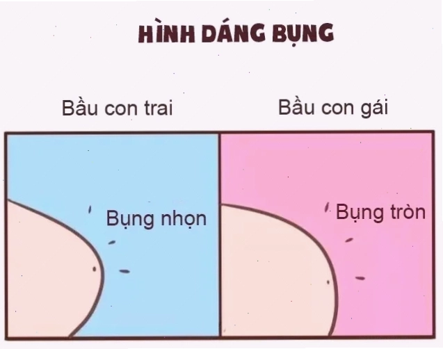 Lượng nước ối thay đổi bụng bầu to là con trai hay gái