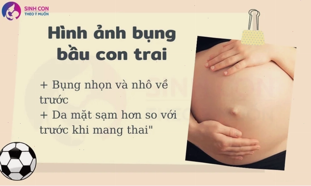 Trọng lượng thai nhi bụng bầu to là con trai hay gái