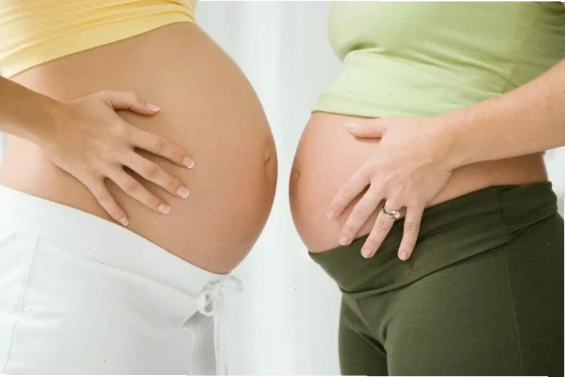Mẹ bầu con rạ bụng lớn bụng bầu to là con trai hay gái