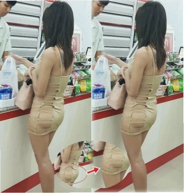Cảnh tượng cô gái không mặc quần áo ra đường trong vụ việc ở Nghệ An
