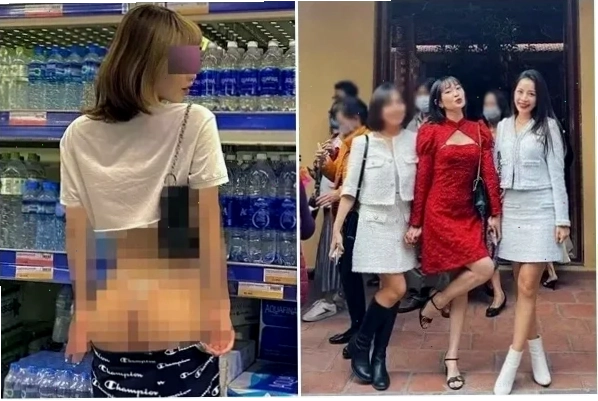 cô gái ăn mặc phản cảm ở hội an khi mặc áo dài