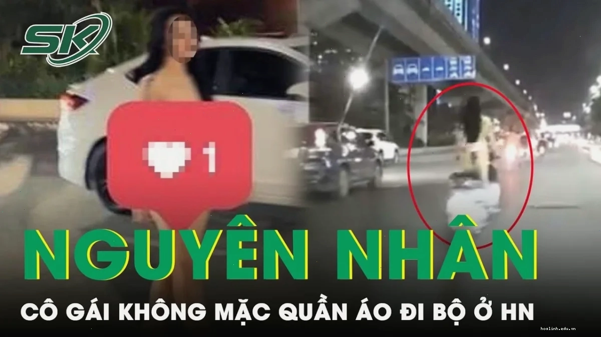 cô gái không mặc quần áo đi xe máy tỉnh táo