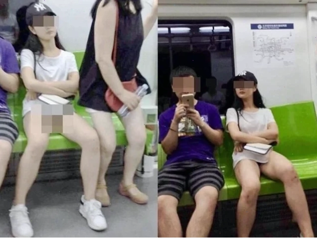 Cô gái không mặc quần áo ra đường cần được nhìn nhận đúng mực