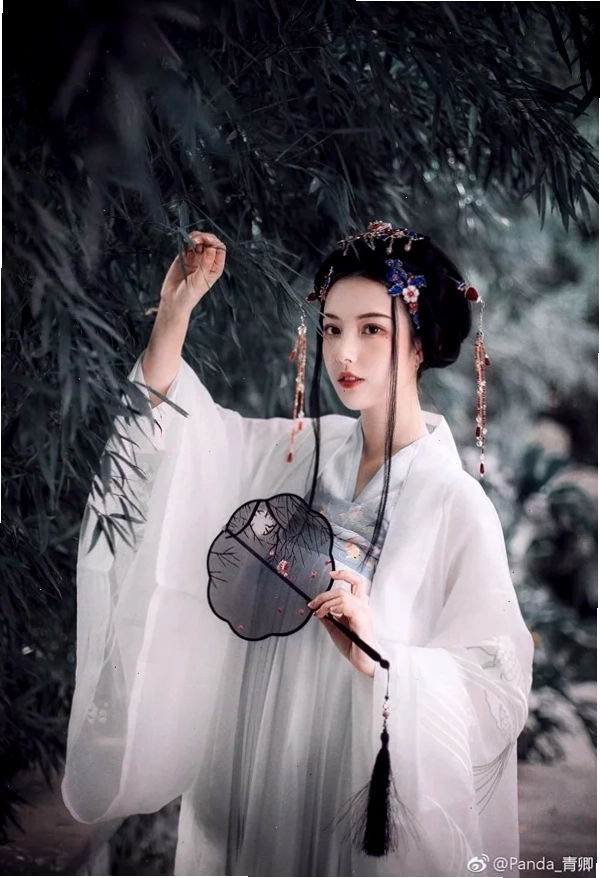 cô gái mặc đồ cổ trang