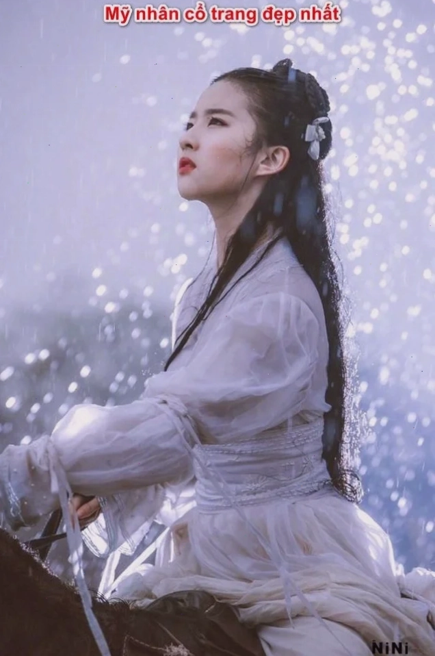 cô gái mặc đồ cổ trang