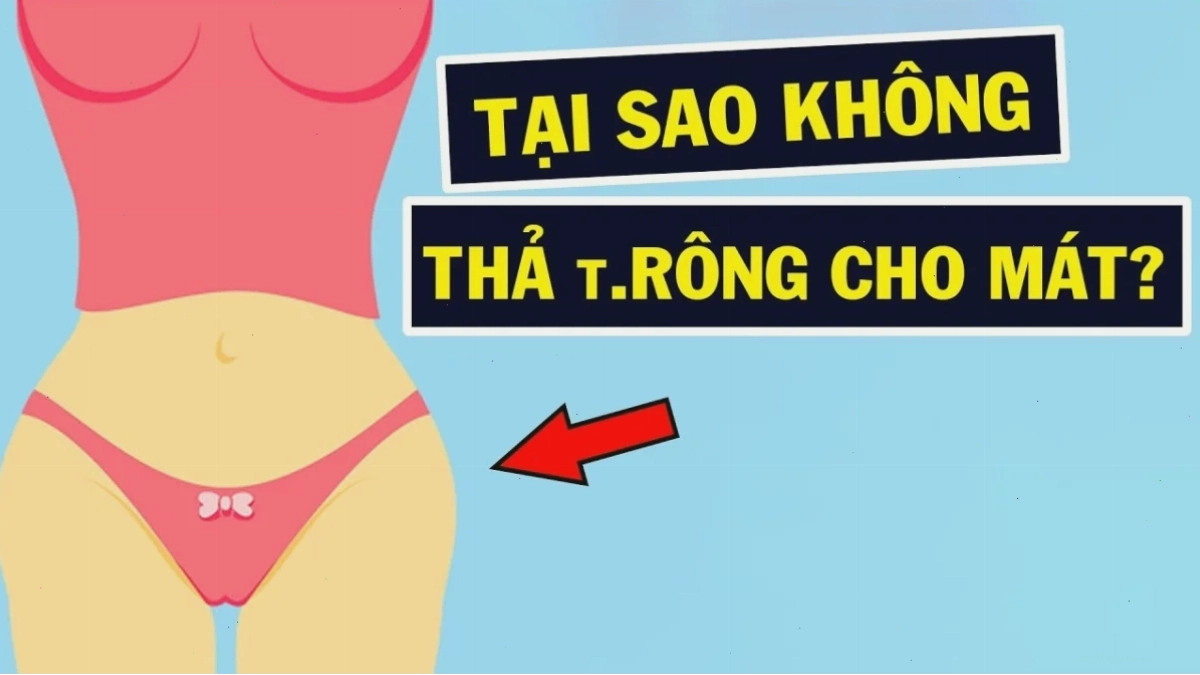 Cô gái mặc quần xì líp thiết kế mới