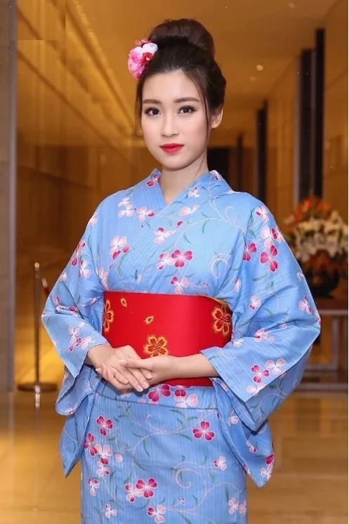 Kimono khi đi du lịch cô gái nhật bản mặc kimono đi du lịch
