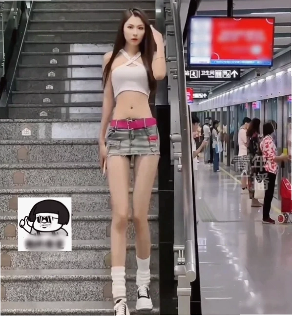 Cô nàng mặc croptop sành điệu