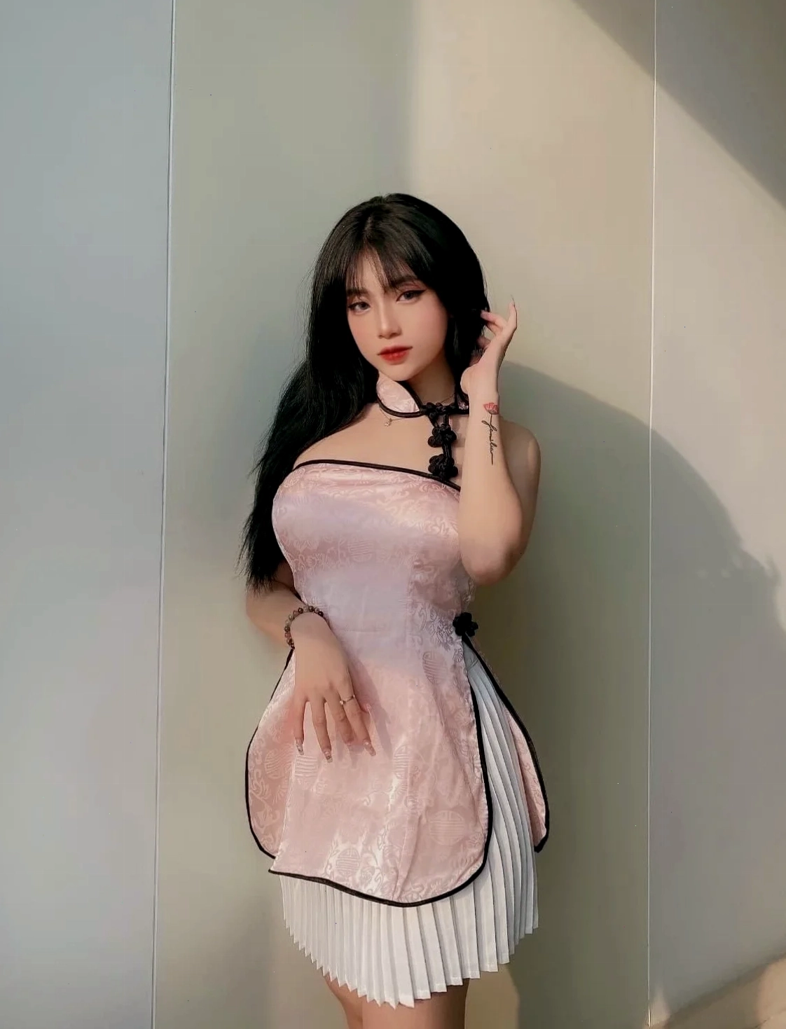 Cô nàng với vóc dáng chuẩn