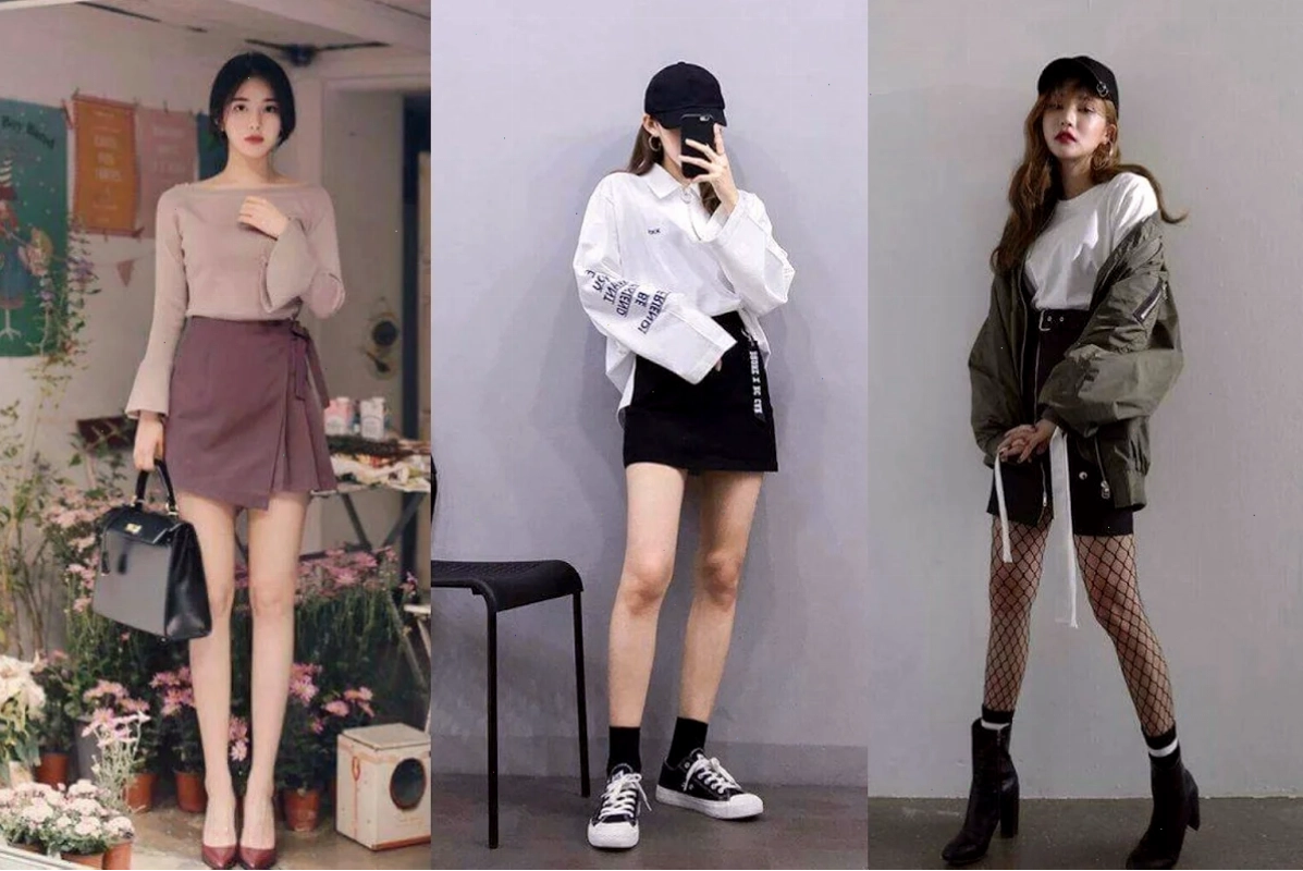 con gái ăn mặc giản dị trong trang phục đời thường