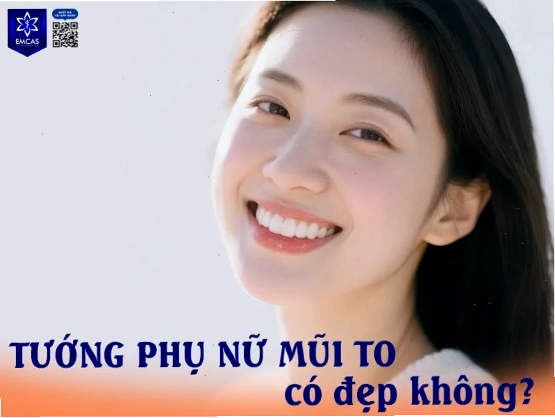 con gái có cánh mũi to dịu dàng
