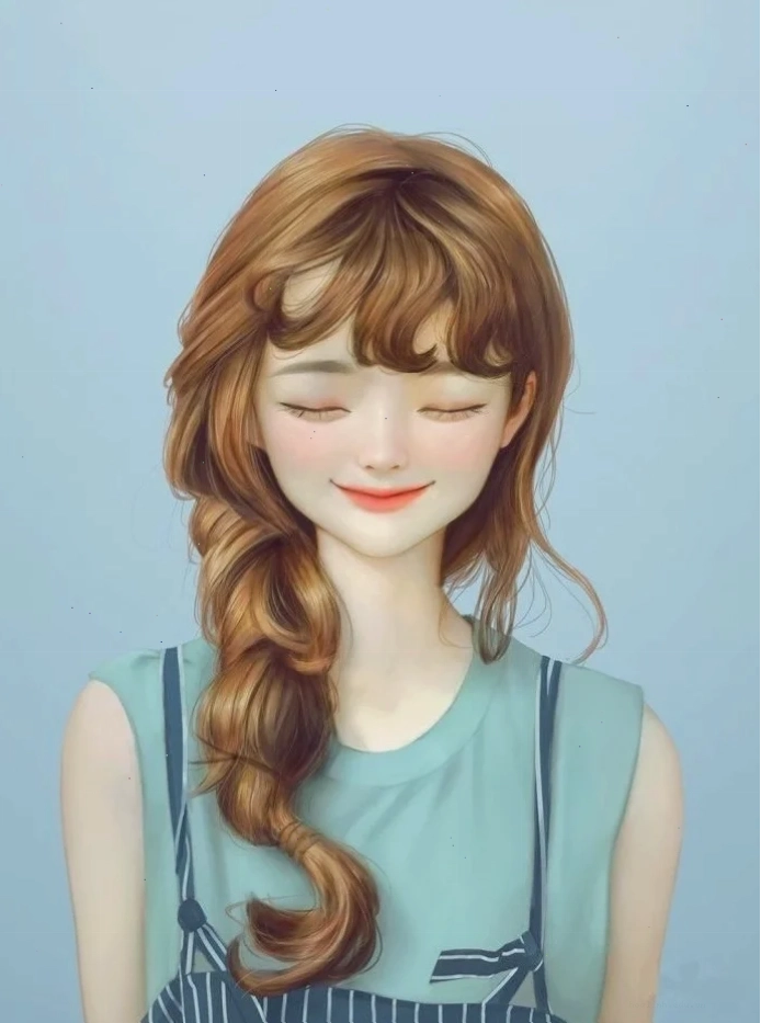 con gái cười đỏ mặt ngượng ngùng