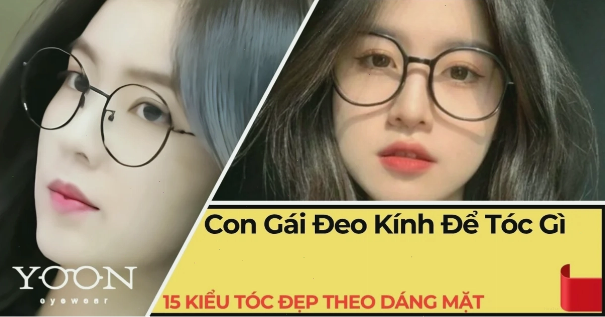 con gái đeo kính biểu cảm lạnh lùng