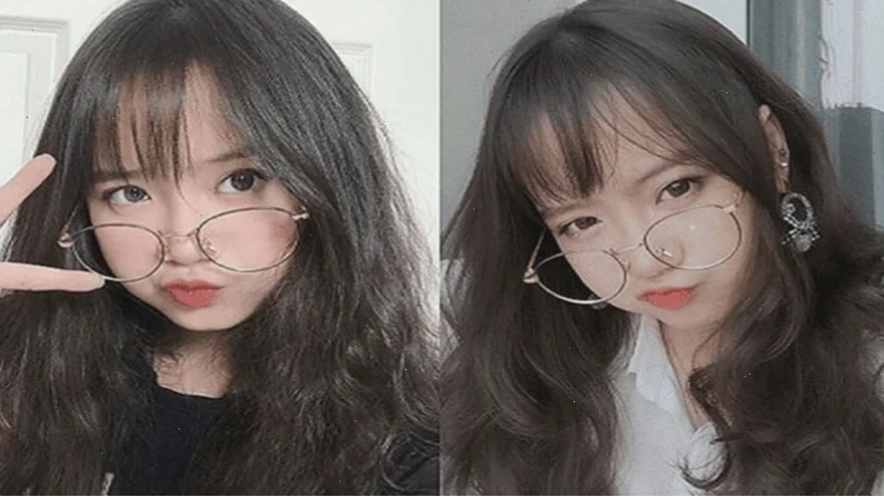 con gái đeo kính tone trầm ấm
