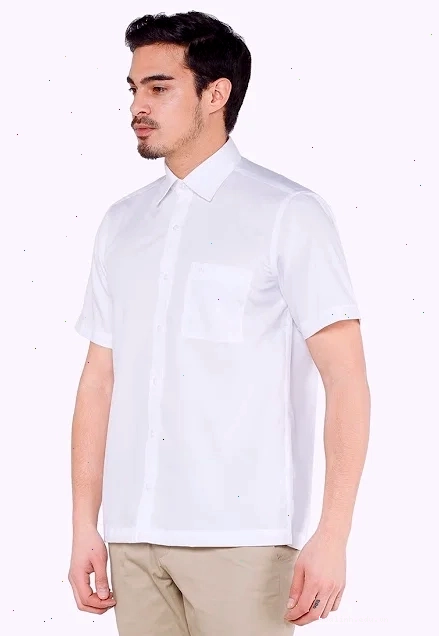 con gái mặc áo sơ mi trắng nam cuốn hút