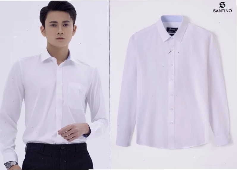 con gái mặc áo sơ mi trắng phối layer đẹp
