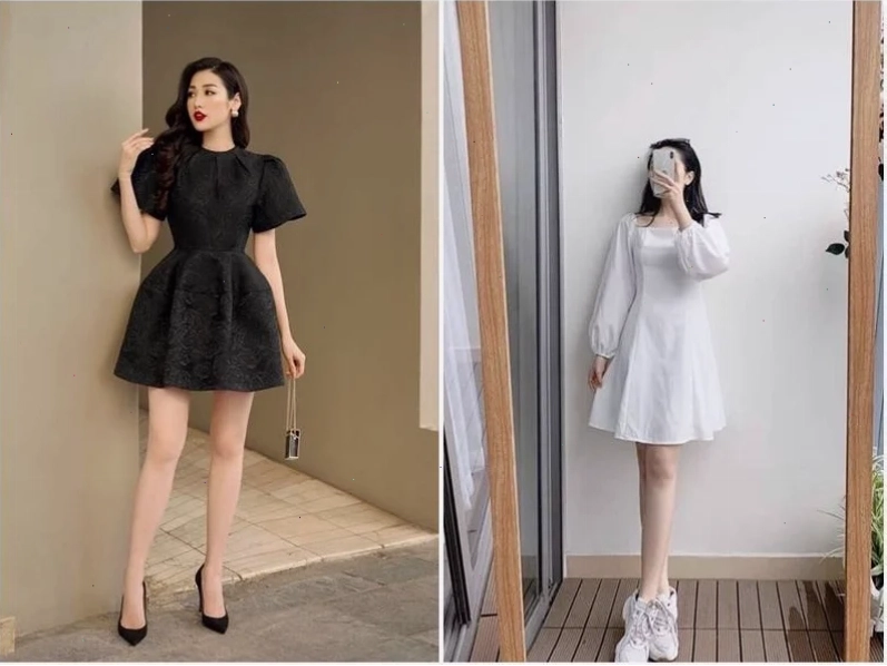 con gái mặc chân váy bút chì