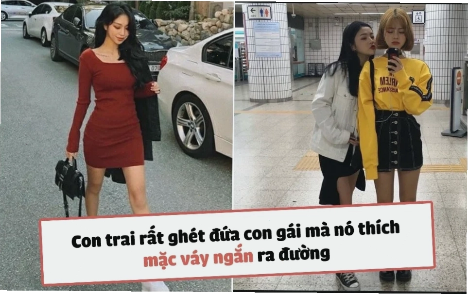 con gái mặc đồ giống con trai quần yếm