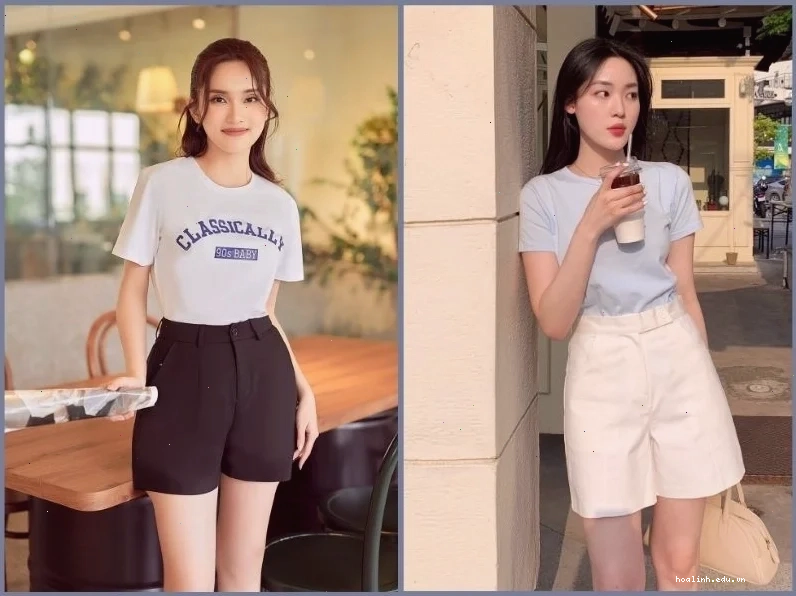 con gái mặc đồ ngầu với giày cao gót