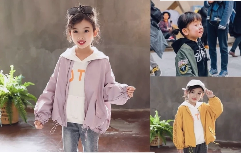 Con gái mặc hoodie khi đi picnic