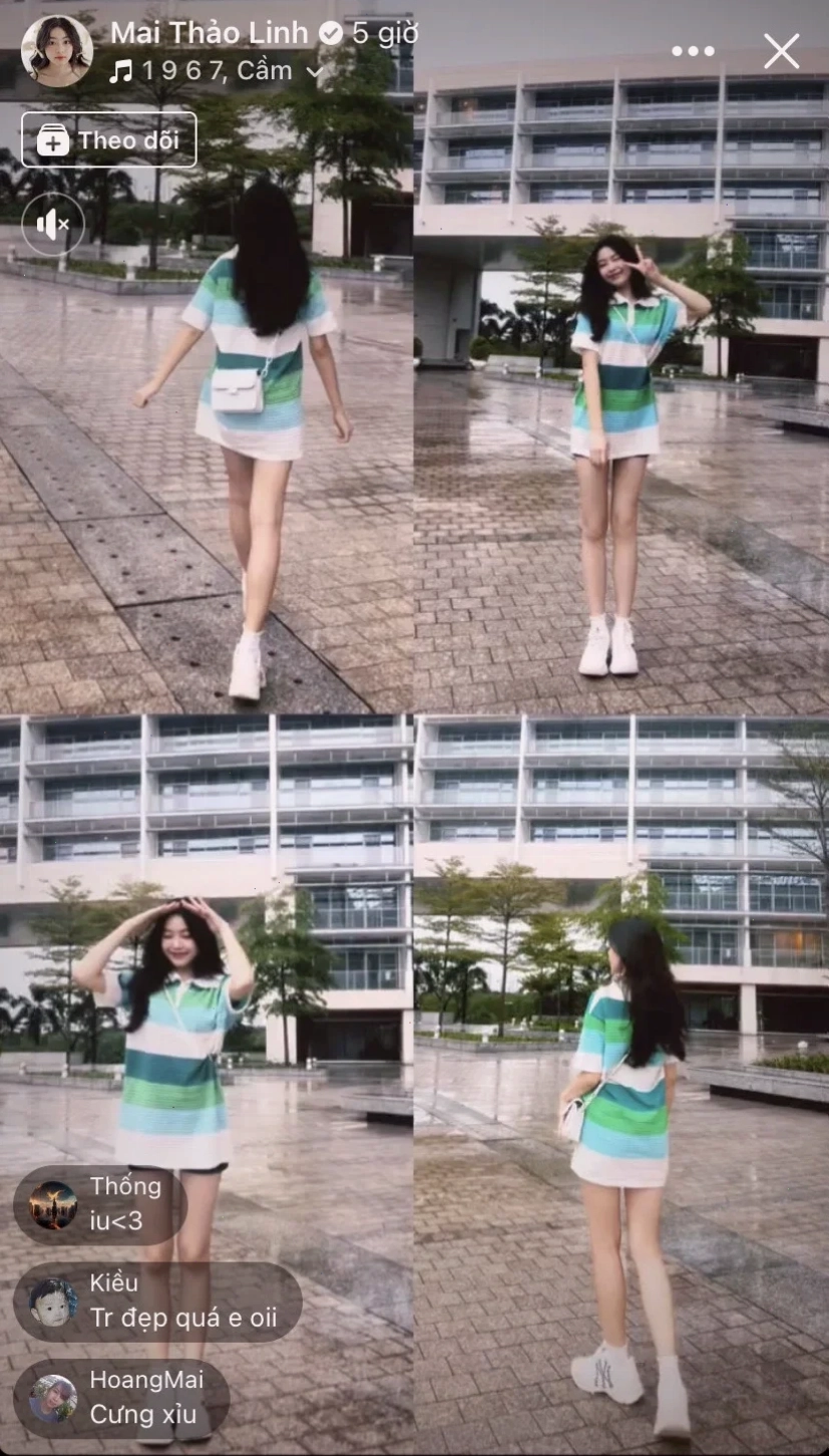 Streetstyle thể thao Con gái mặc quần áo thể thao cá tính