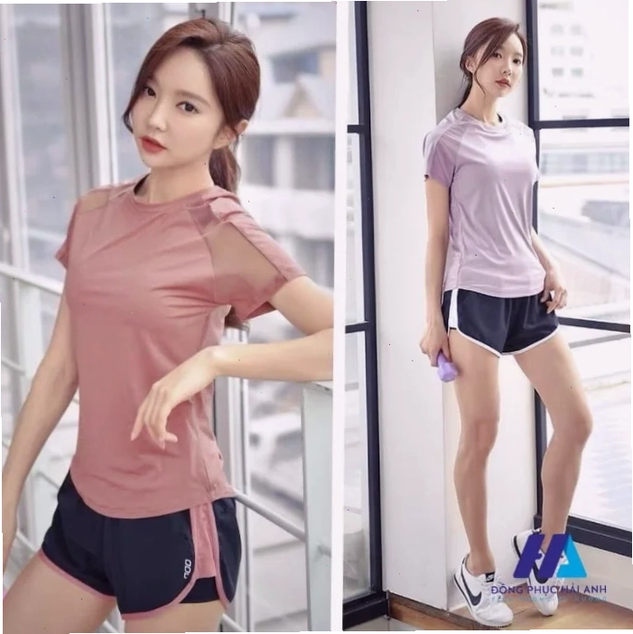 Giày thể thao êm ái Con gái mặc quần áo thể thao cùng giày sneaker