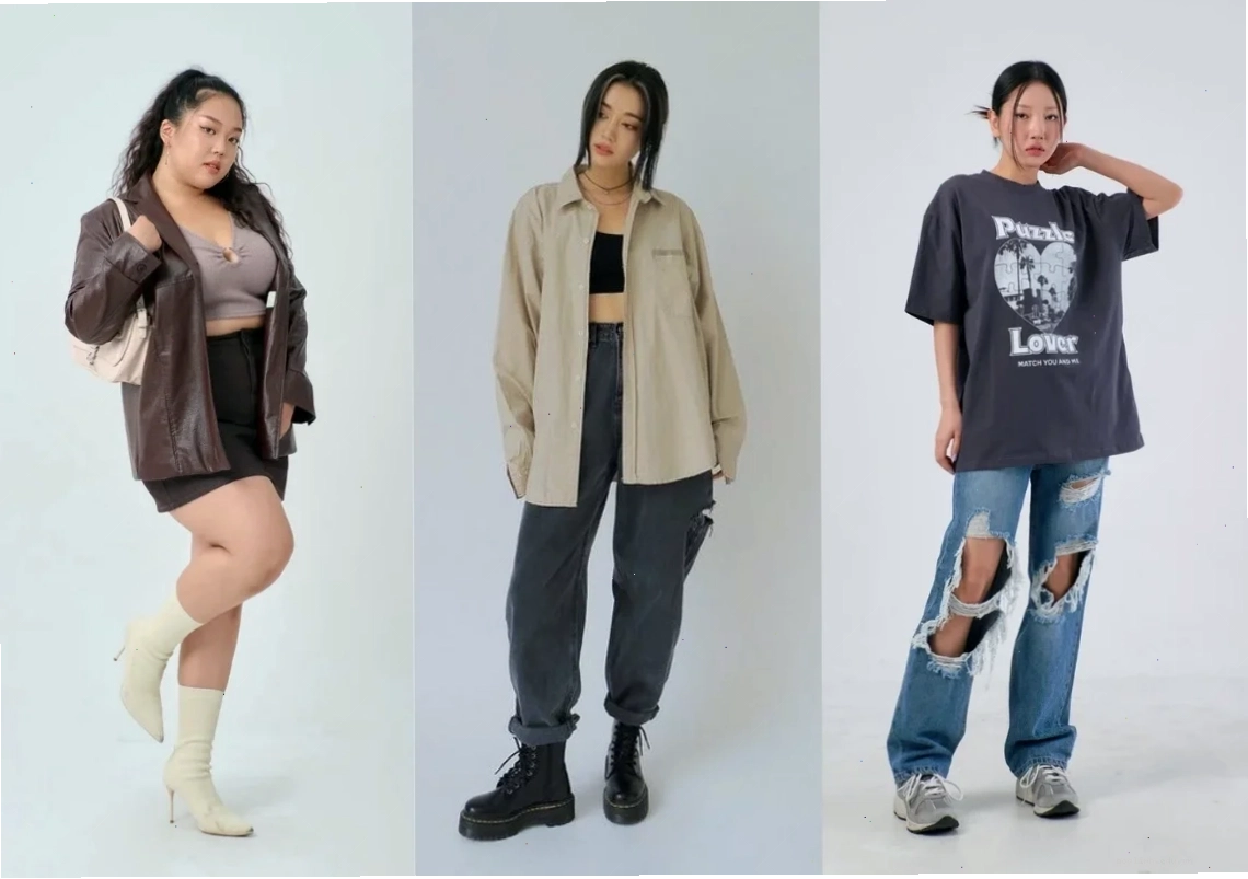 con gái mặc quần jeans