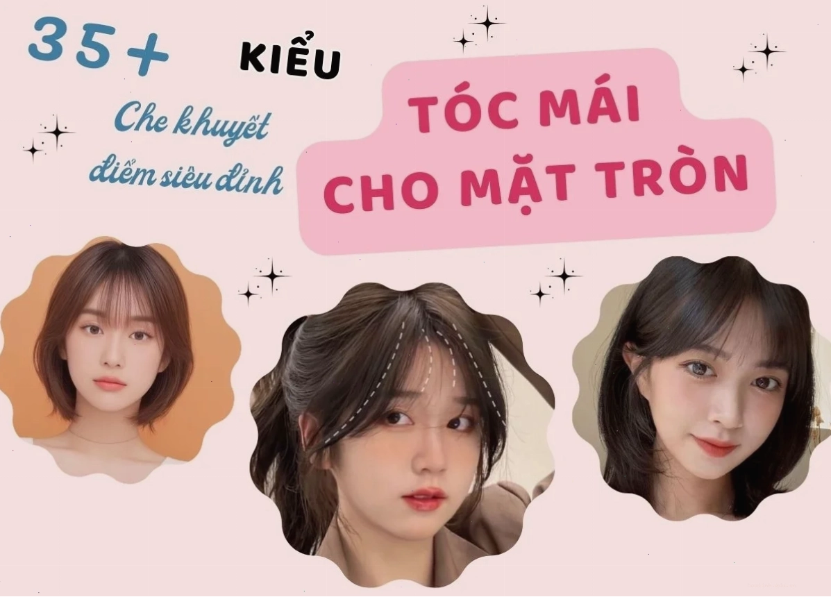 con gái mặt to tròn