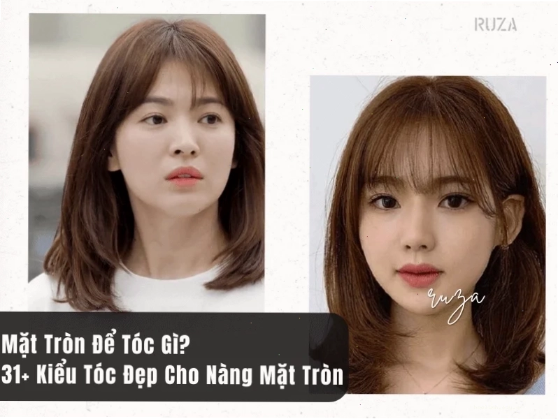 con gái mặt to tròn