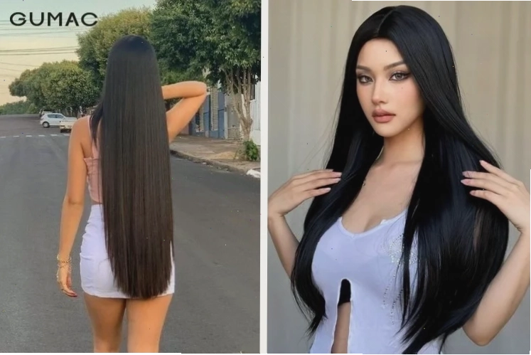 con gái tóc dài tỉa layer trẻ trung