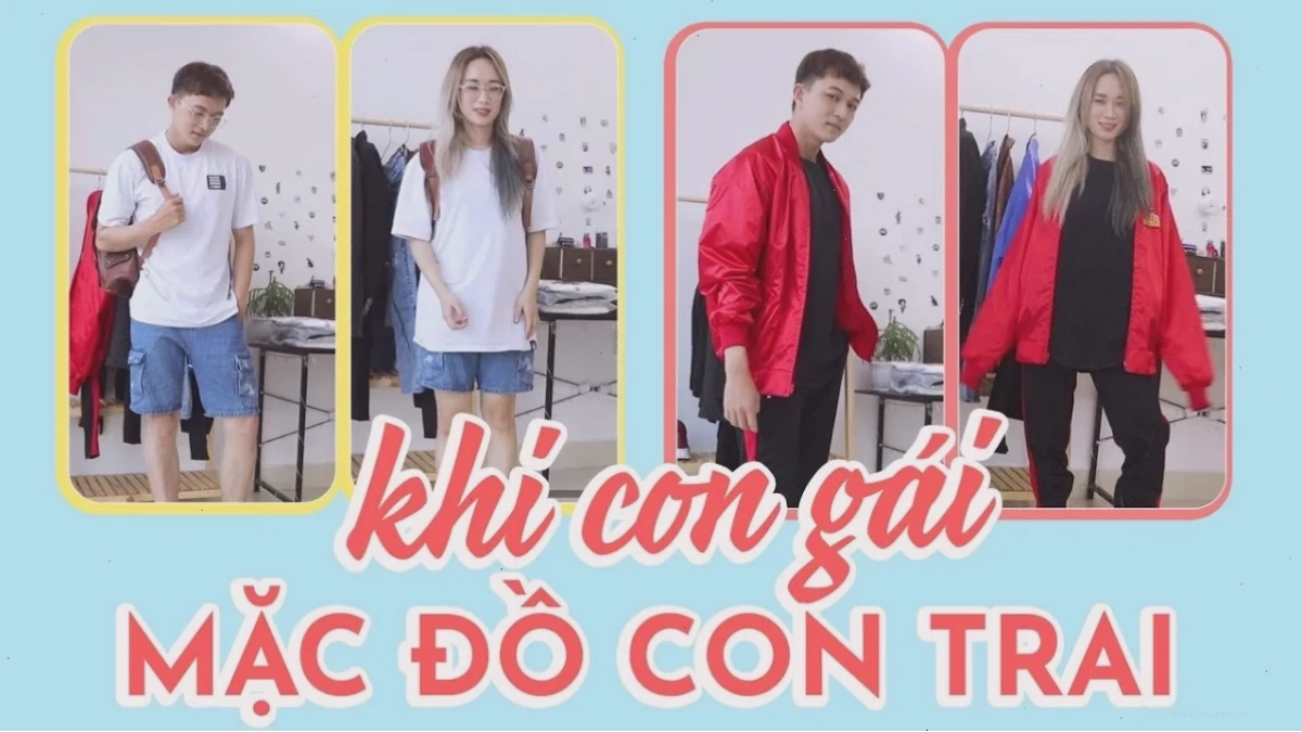 con trai thích mặc đồ con gái nghe nhac
