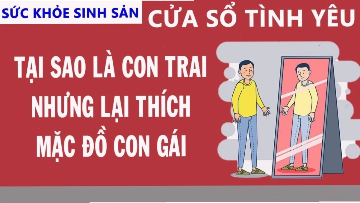 con trai thích mặc đồ con gái tu tin tren san khau